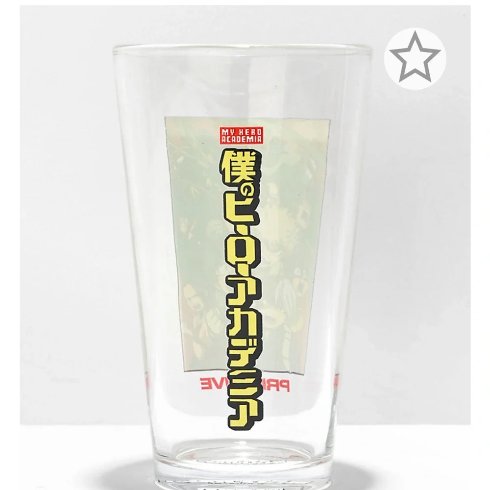 Primitive x My Hero Academia Pint Glass